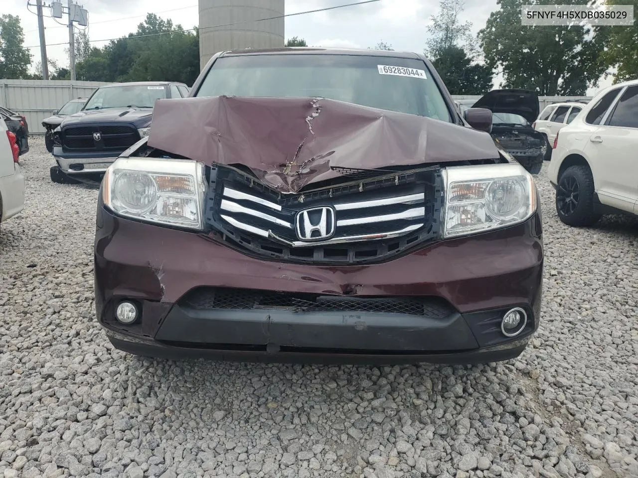 5FNYF4H5XDB035029 2013 Honda Pilot Exl