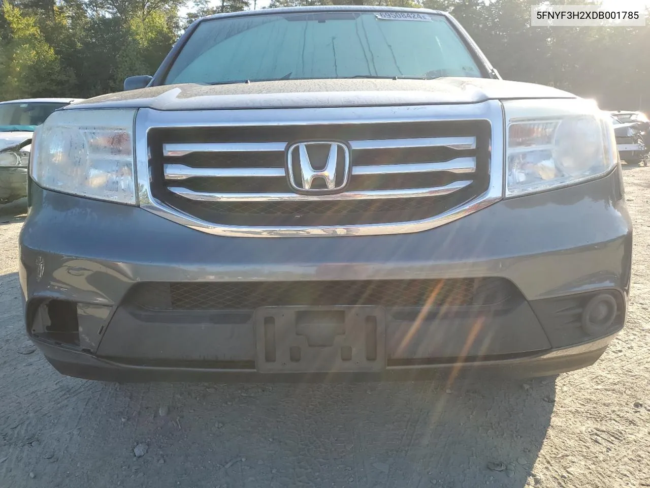 5FNYF3H2XDB001785 2013 Honda Pilot Lx