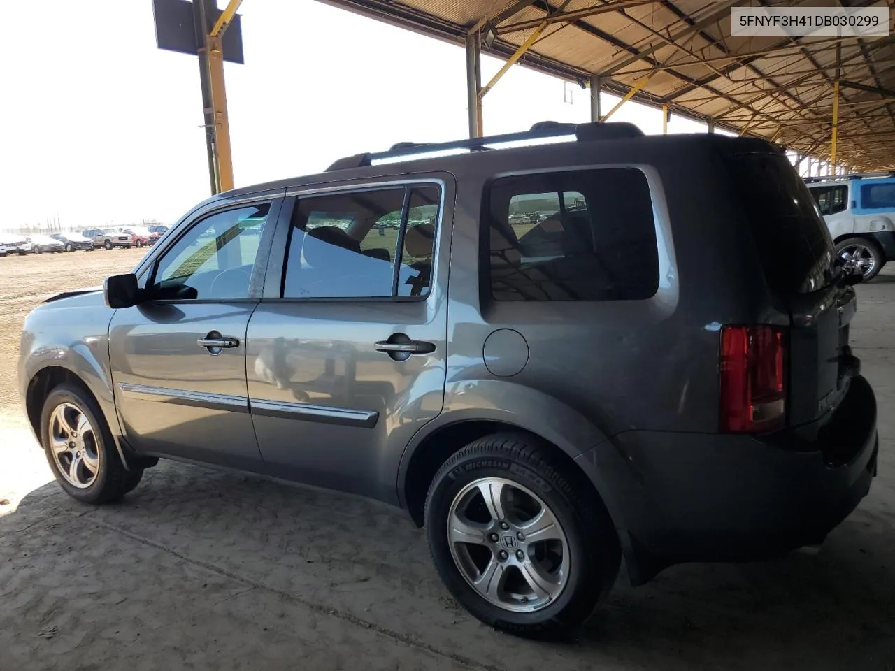 2013 Honda Pilot Ex VIN: 5FNYF3H41DB030299 Lot: 69527104