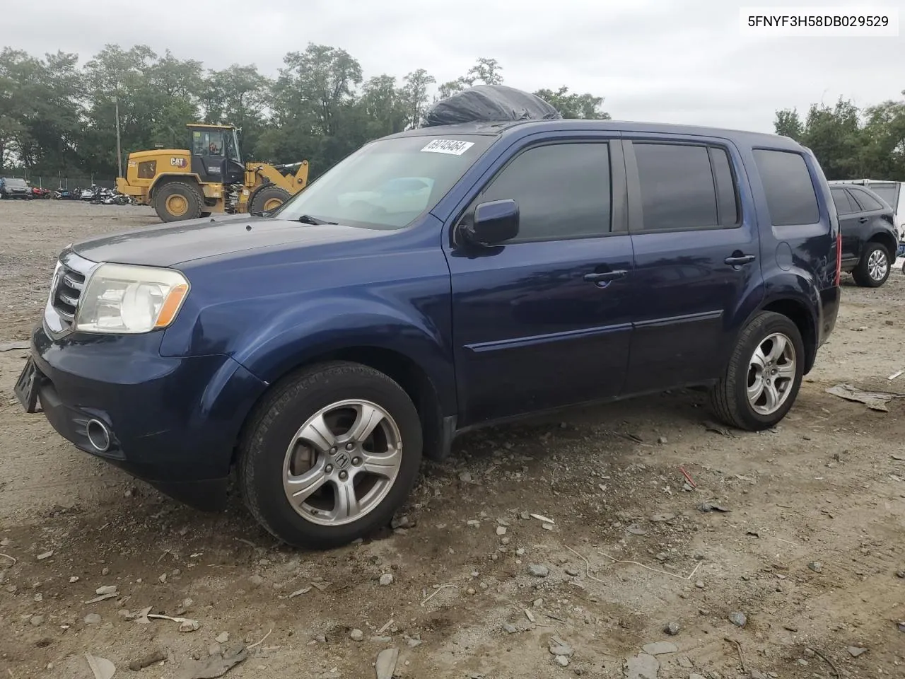 2013 Honda Pilot Exl VIN: 5FNYF3H58DB029529 Lot: 69745464