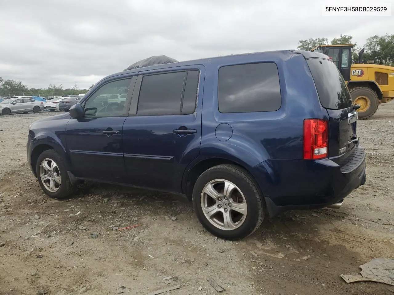 2013 Honda Pilot Exl VIN: 5FNYF3H58DB029529 Lot: 69745464