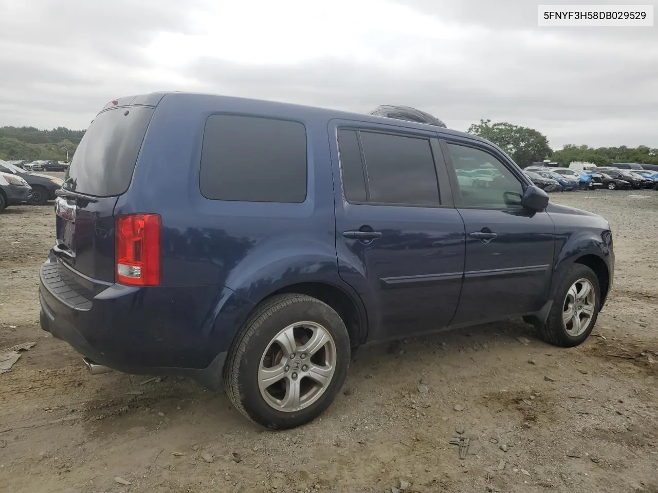 2013 Honda Pilot Exl VIN: 5FNYF3H58DB029529 Lot: 69745464