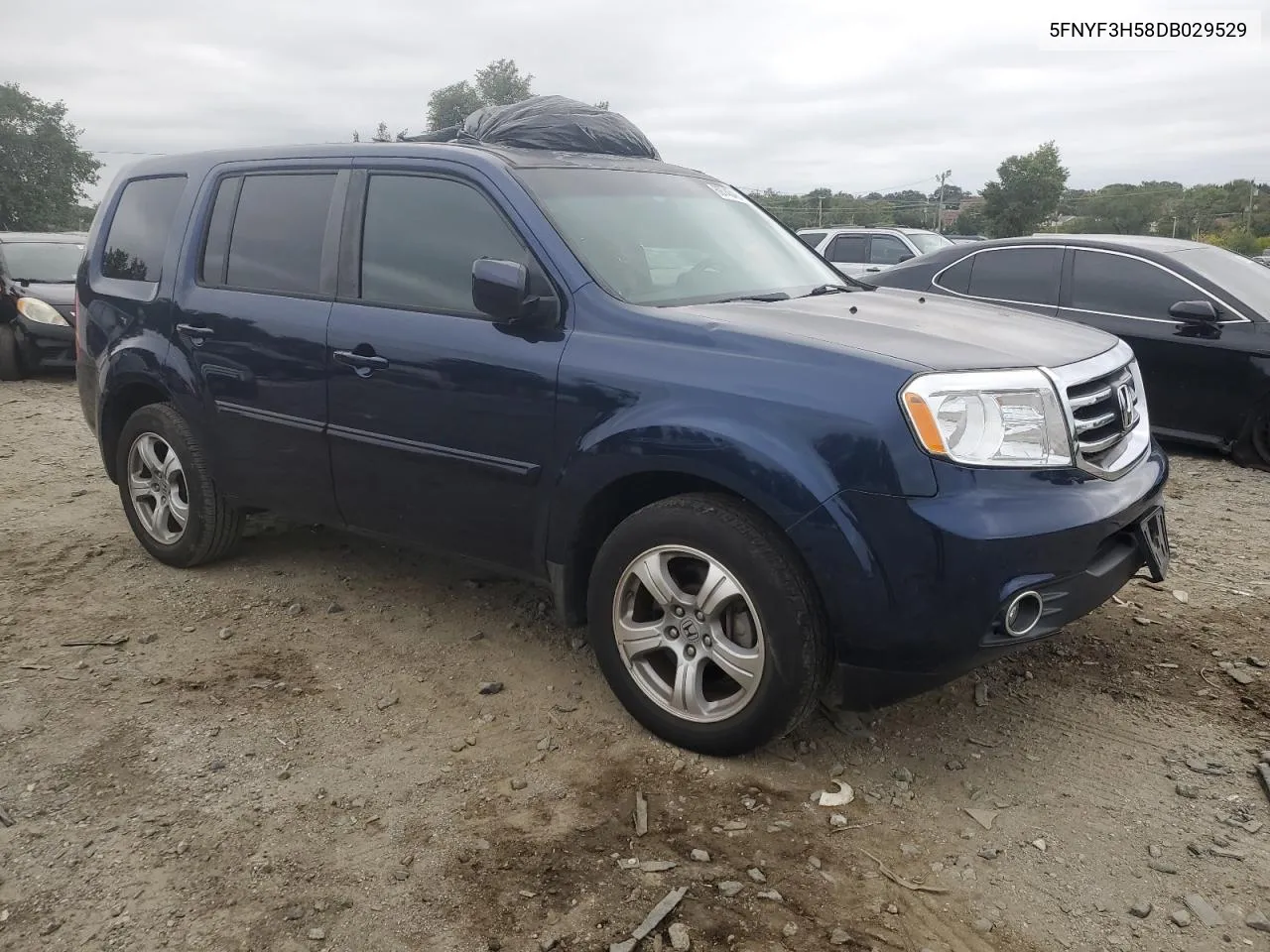 2013 Honda Pilot Exl VIN: 5FNYF3H58DB029529 Lot: 69745464