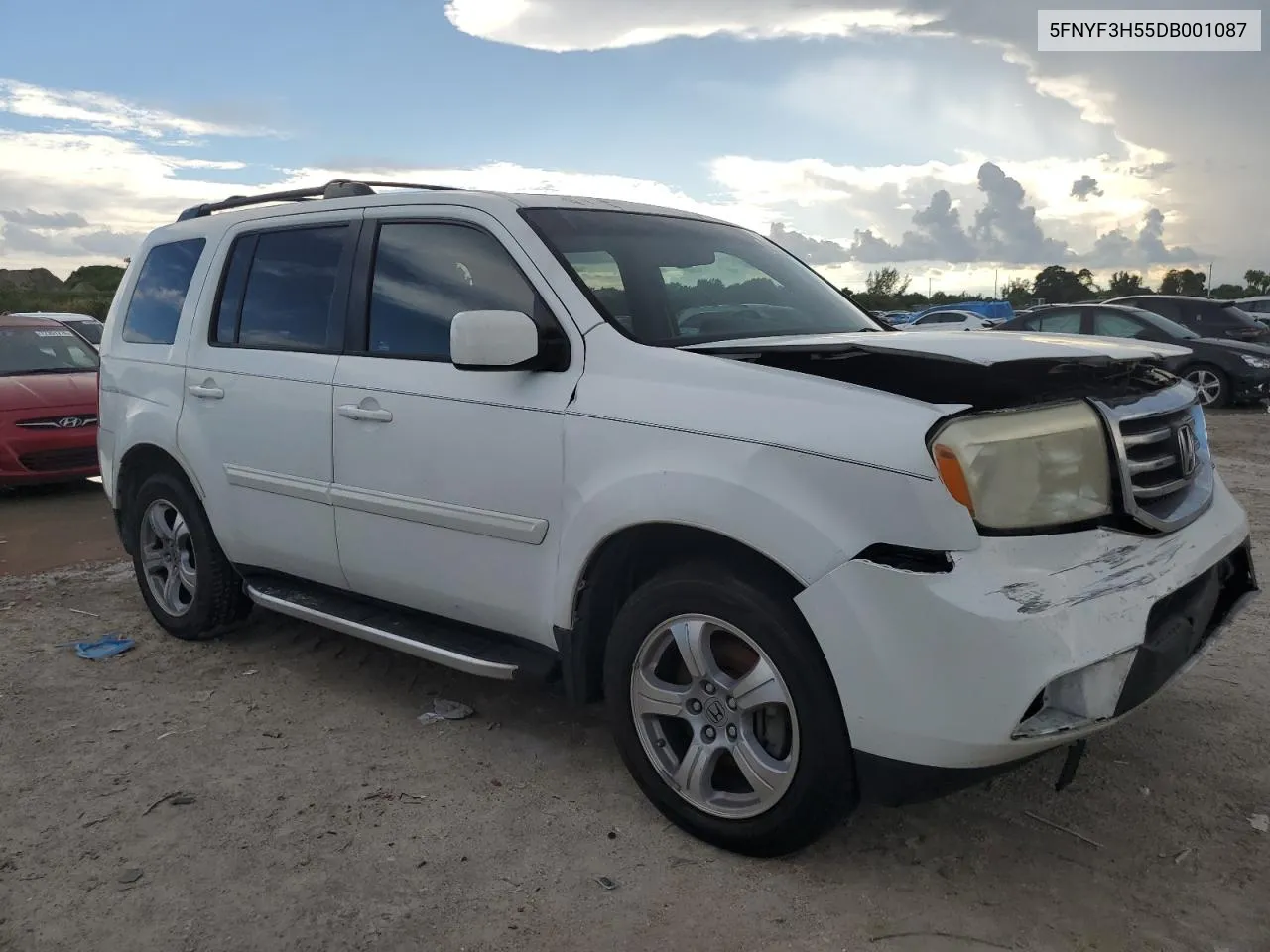 2013 Honda Pilot Exl VIN: 5FNYF3H55DB001087 Lot: 69757764