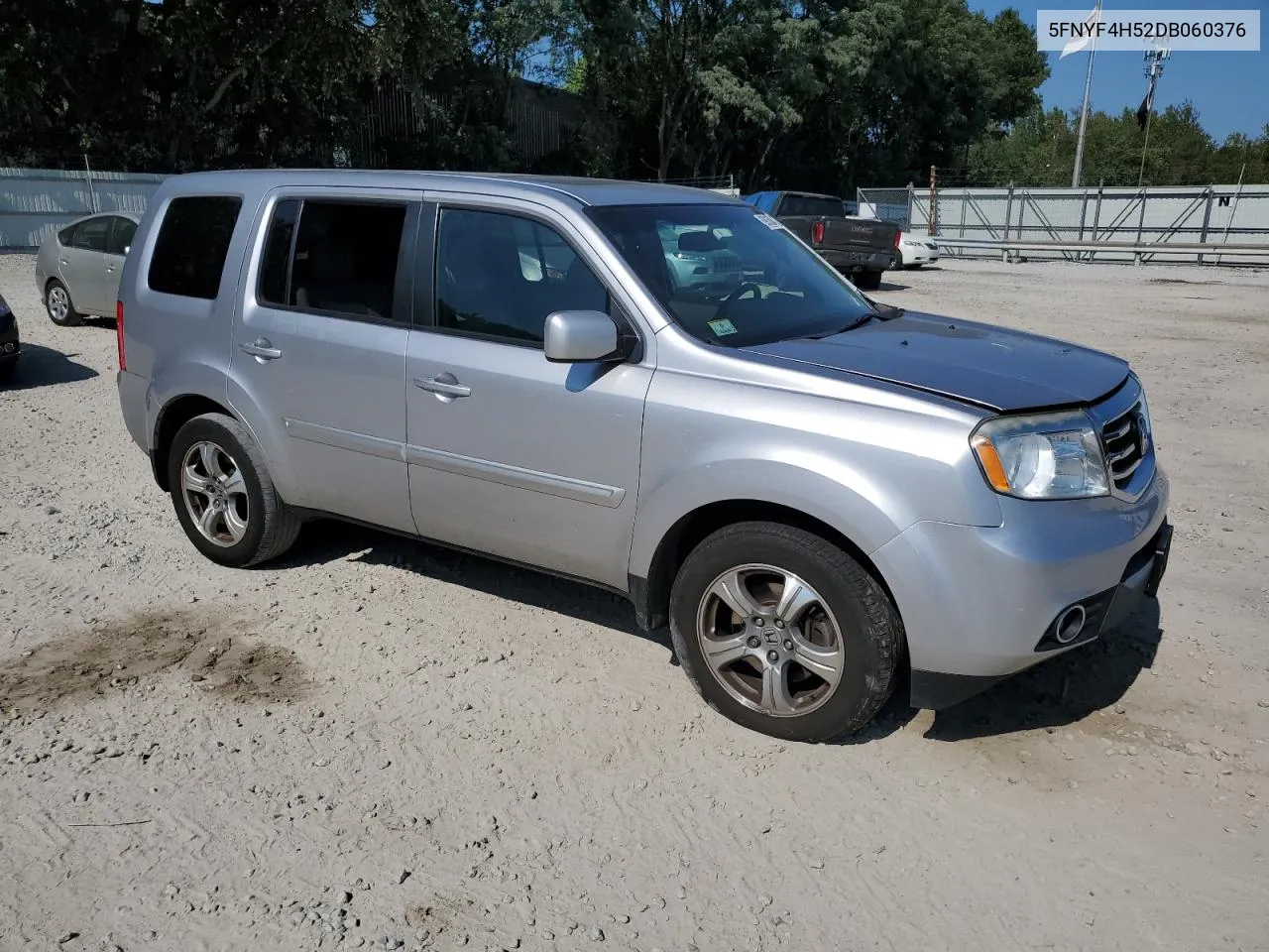 2013 Honda Pilot Exl VIN: 5FNYF4H52DB060376 Lot: 69816004