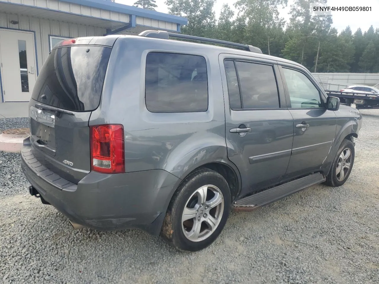 5FNYF4H49DB059801 2013 Honda Pilot Ex