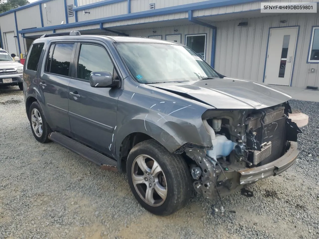 5FNYF4H49DB059801 2013 Honda Pilot Ex