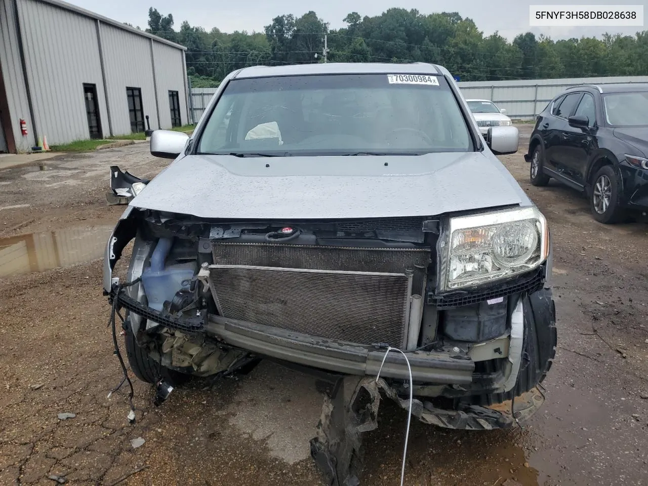 2013 Honda Pilot Exl VIN: 5FNYF3H58DB028638 Lot: 70300984