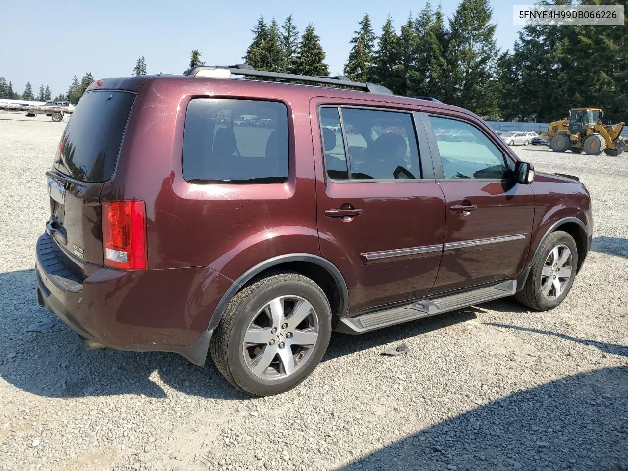 2013 Honda Pilot Touring VIN: 5FNYF4H99DB066226 Lot: 70508434