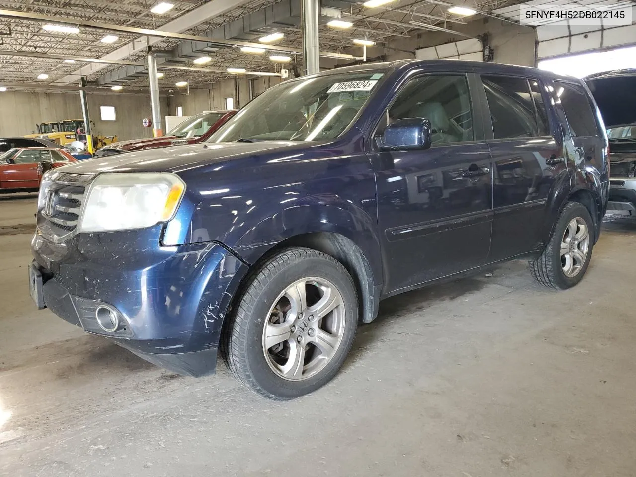 2013 Honda Pilot Exl VIN: 5FNYF4H52DB022145 Lot: 70596824