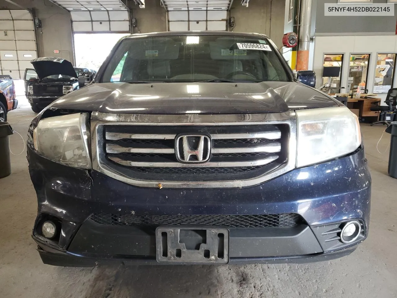 2013 Honda Pilot Exl VIN: 5FNYF4H52DB022145 Lot: 70596824