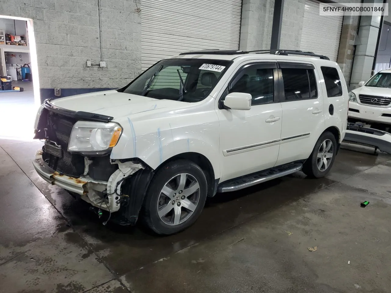 5FNYF4H90DB001846 2013 Honda Pilot Touring