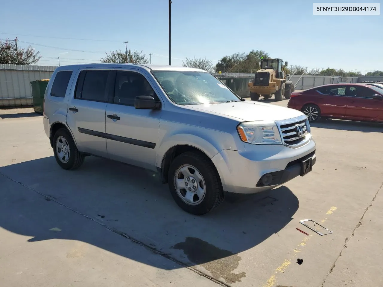 5FNYF3H29DB044174 2013 Honda Pilot Lx