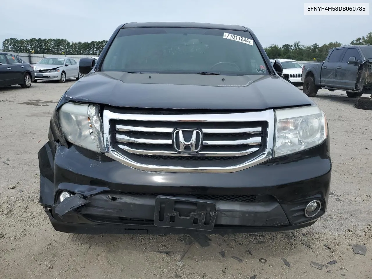 2013 Honda Pilot Exl VIN: 5FNYF4H58DB060785 Lot: 71011244