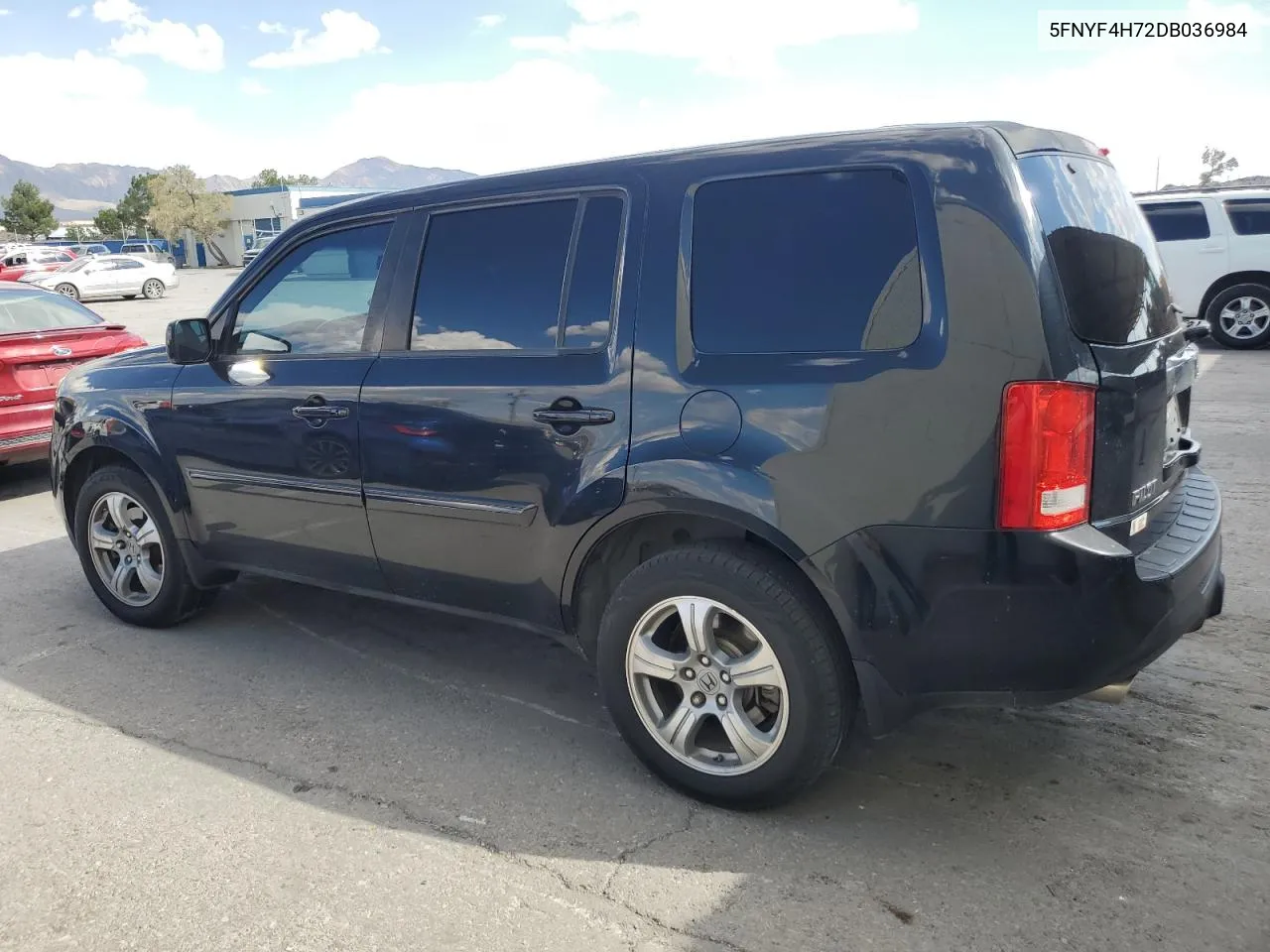 2013 Honda Pilot Exln VIN: 5FNYF4H72DB036984 Lot: 71462524