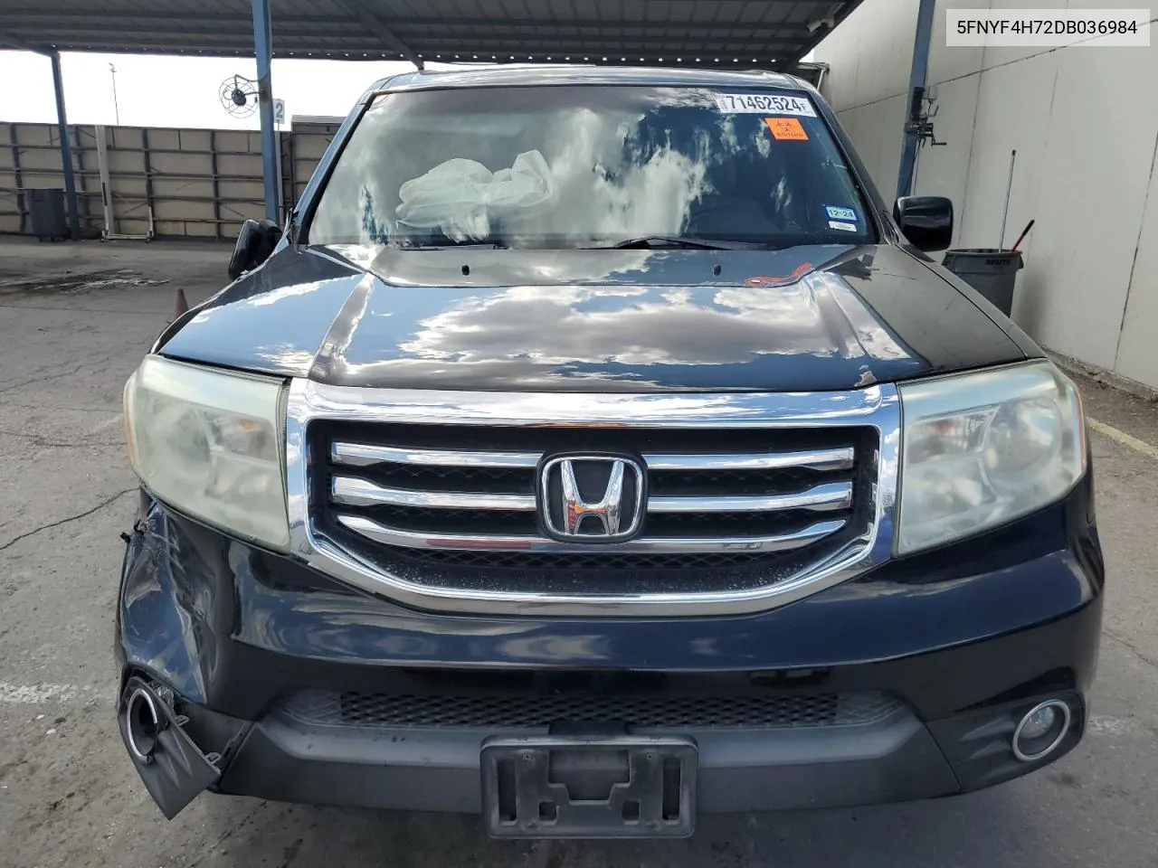 2013 Honda Pilot Exln VIN: 5FNYF4H72DB036984 Lot: 71462524