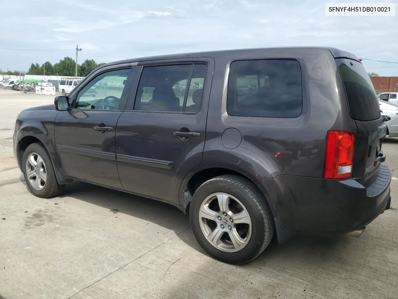 2013 Honda Pilot Exl VIN: 5FNYF4H51DB010021 Lot: 71608994