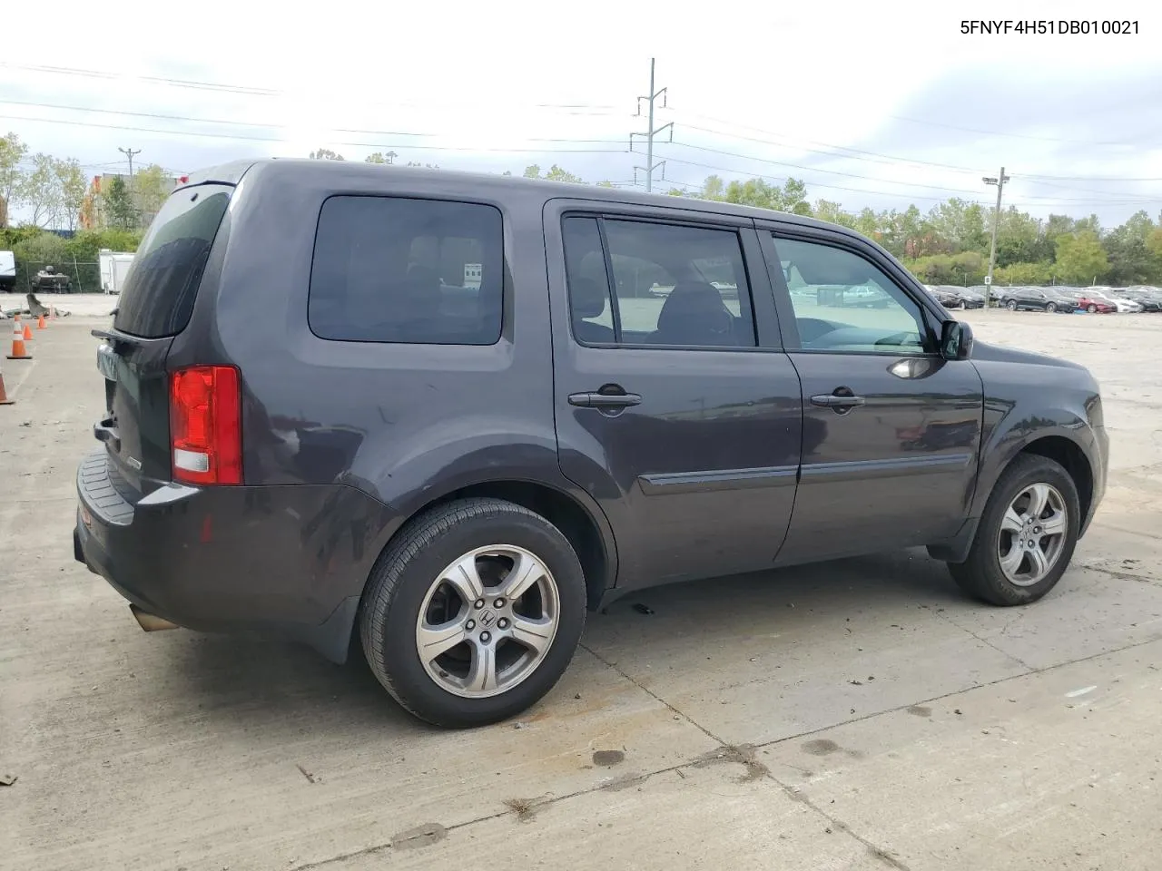 2013 Honda Pilot Exl VIN: 5FNYF4H51DB010021 Lot: 71608994