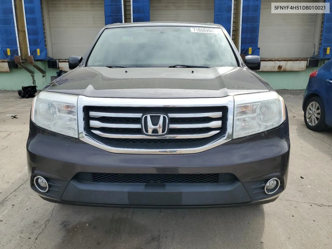 5FNYF4H51DB010021 2013 Honda Pilot Exl