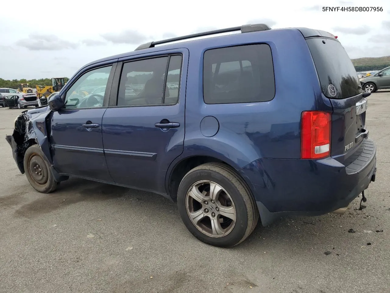 2013 Honda Pilot Exl VIN: 5FNYF4H58DB007956 Lot: 71657074