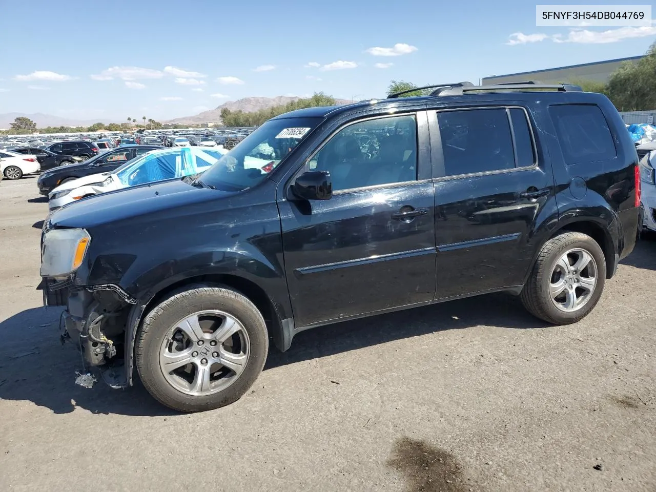 2013 Honda Pilot Exl VIN: 5FNYF3H54DB044769 Lot: 71786354