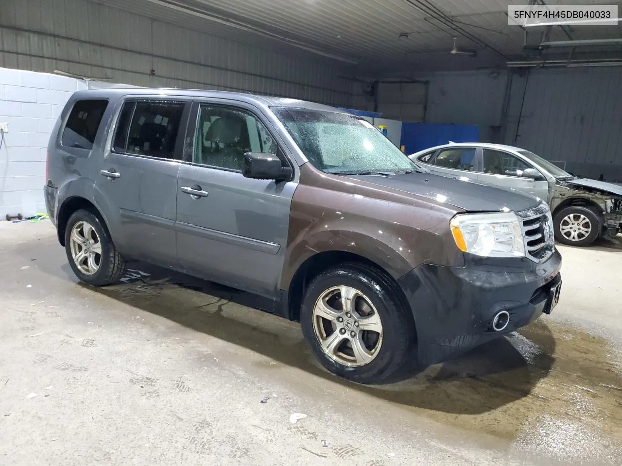 2013 Honda Pilot Ex VIN: 5FNYF4H45DB040033 Lot: 72268044