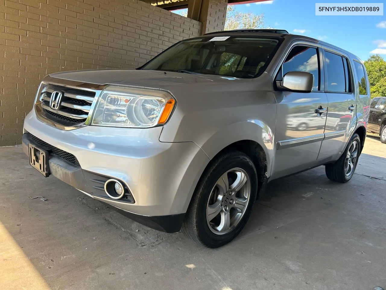 2013 Honda Pilot Exl VIN: 5FNYF3H5XDB019889 Lot: 72503024