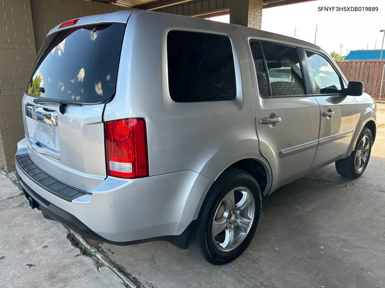 2013 Honda Pilot Exl VIN: 5FNYF3H5XDB019889 Lot: 72503024