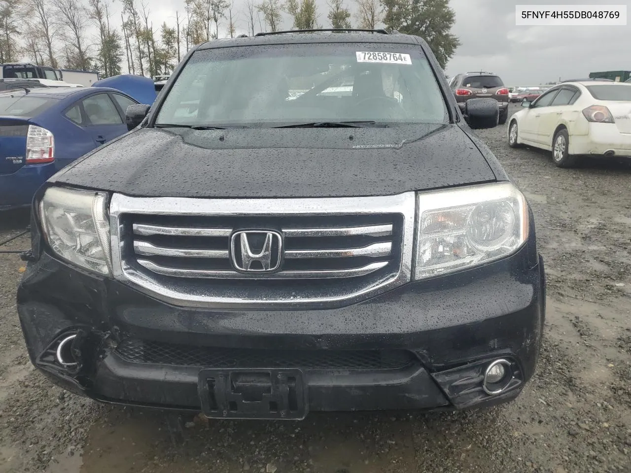 2013 Honda Pilot Exl VIN: 5FNYF4H55DB048769 Lot: 72858764