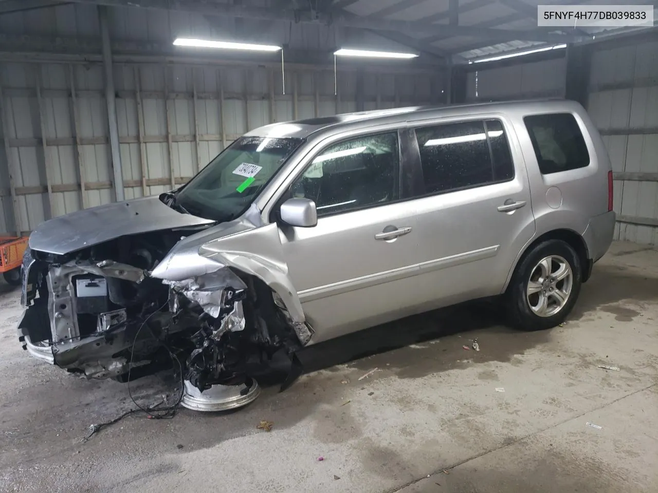 5FNYF4H77DB039833 2013 Honda Pilot Exln