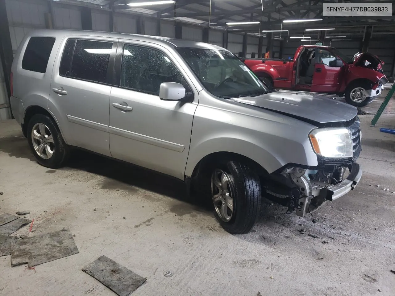 2013 Honda Pilot Exln VIN: 5FNYF4H77DB039833 Lot: 73040734