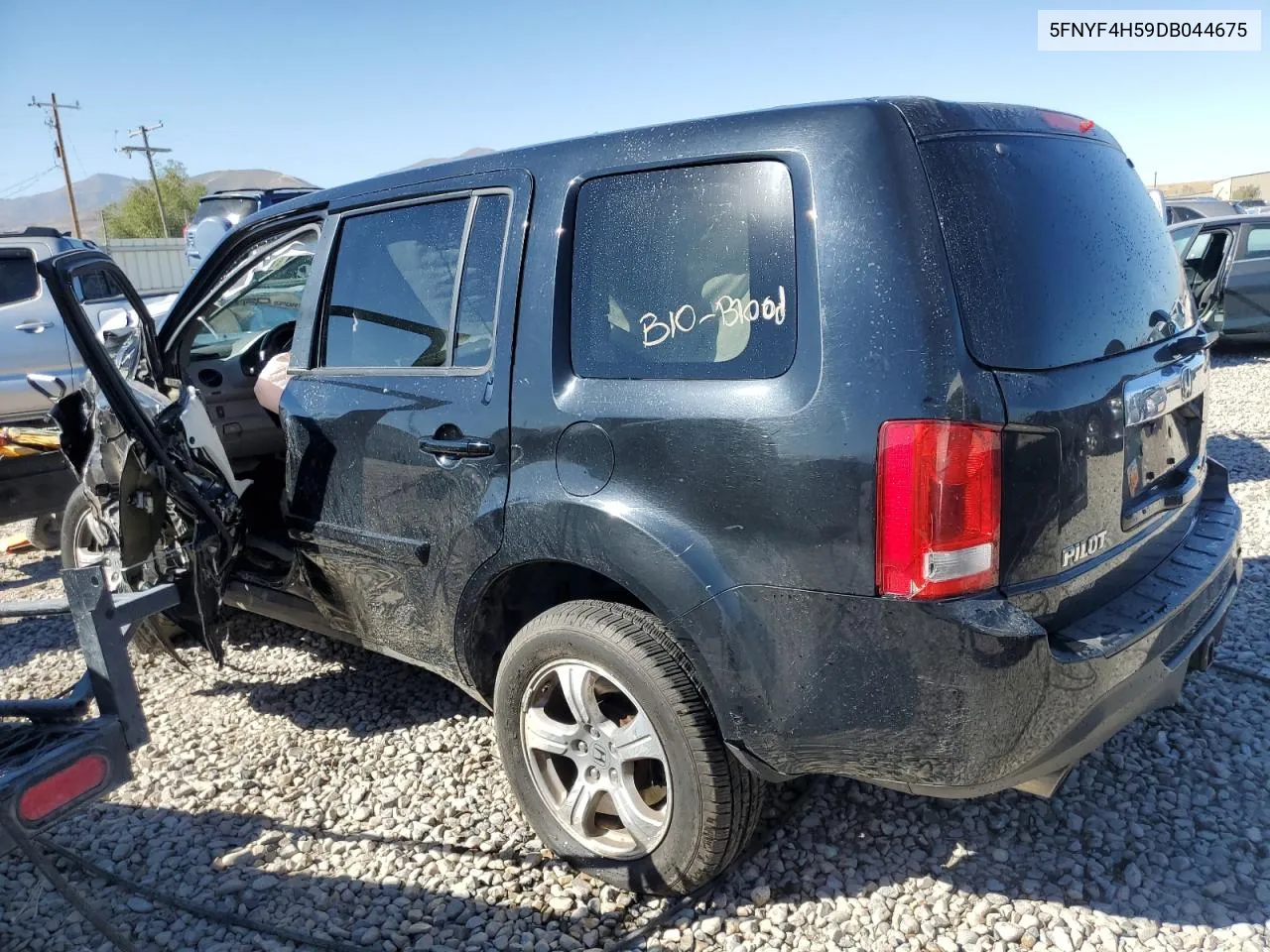 2013 Honda Pilot Exl VIN: 5FNYF4H59DB044675 Lot: 73059144