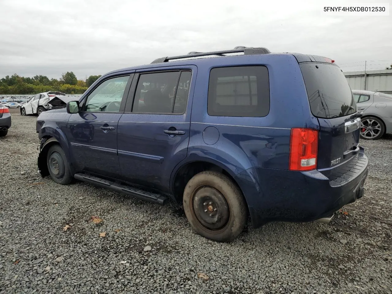 5FNYF4H5XDB012530 2013 Honda Pilot Exl