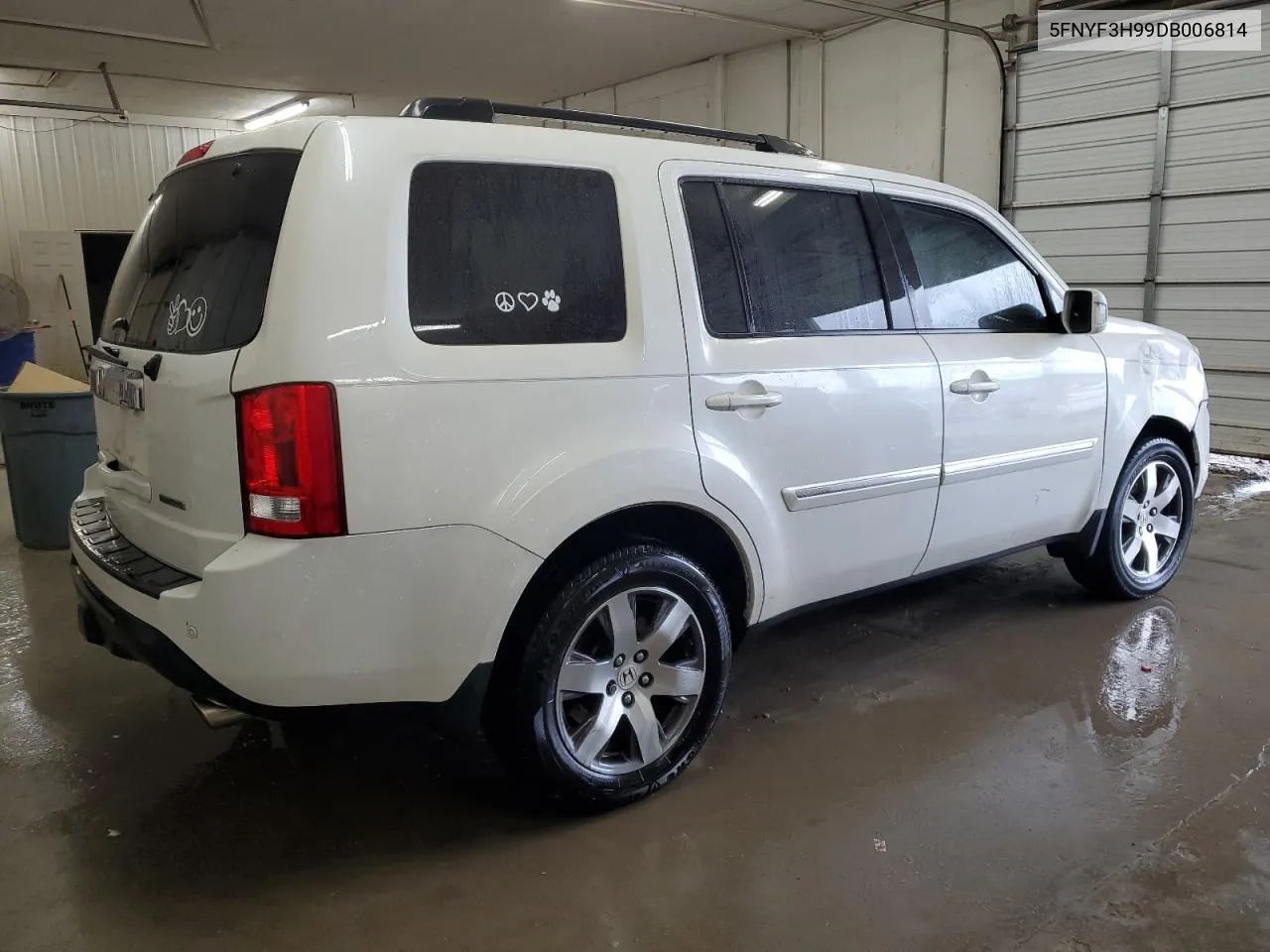 2013 Honda Pilot Touring VIN: 5FNYF3H99DB006814 Lot: 73403224