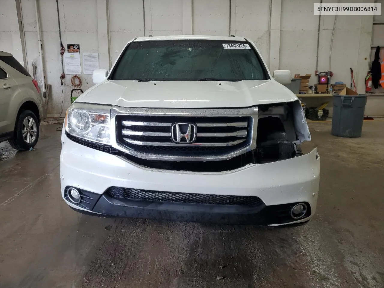 2013 Honda Pilot Touring VIN: 5FNYF3H99DB006814 Lot: 73403224