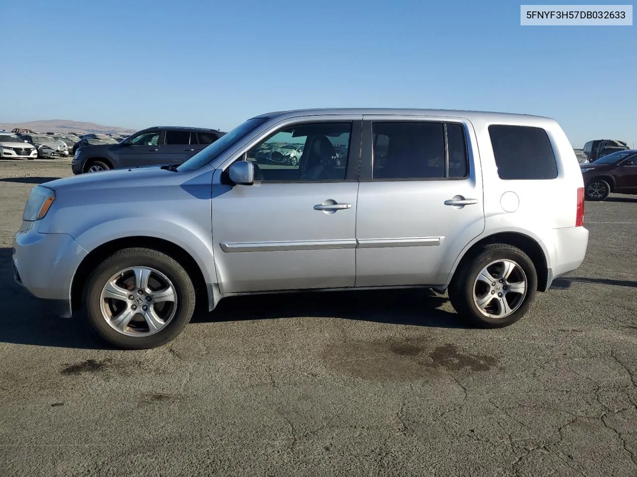 2013 Honda Pilot Exl VIN: 5FNYF3H57DB032633 Lot: 73424974