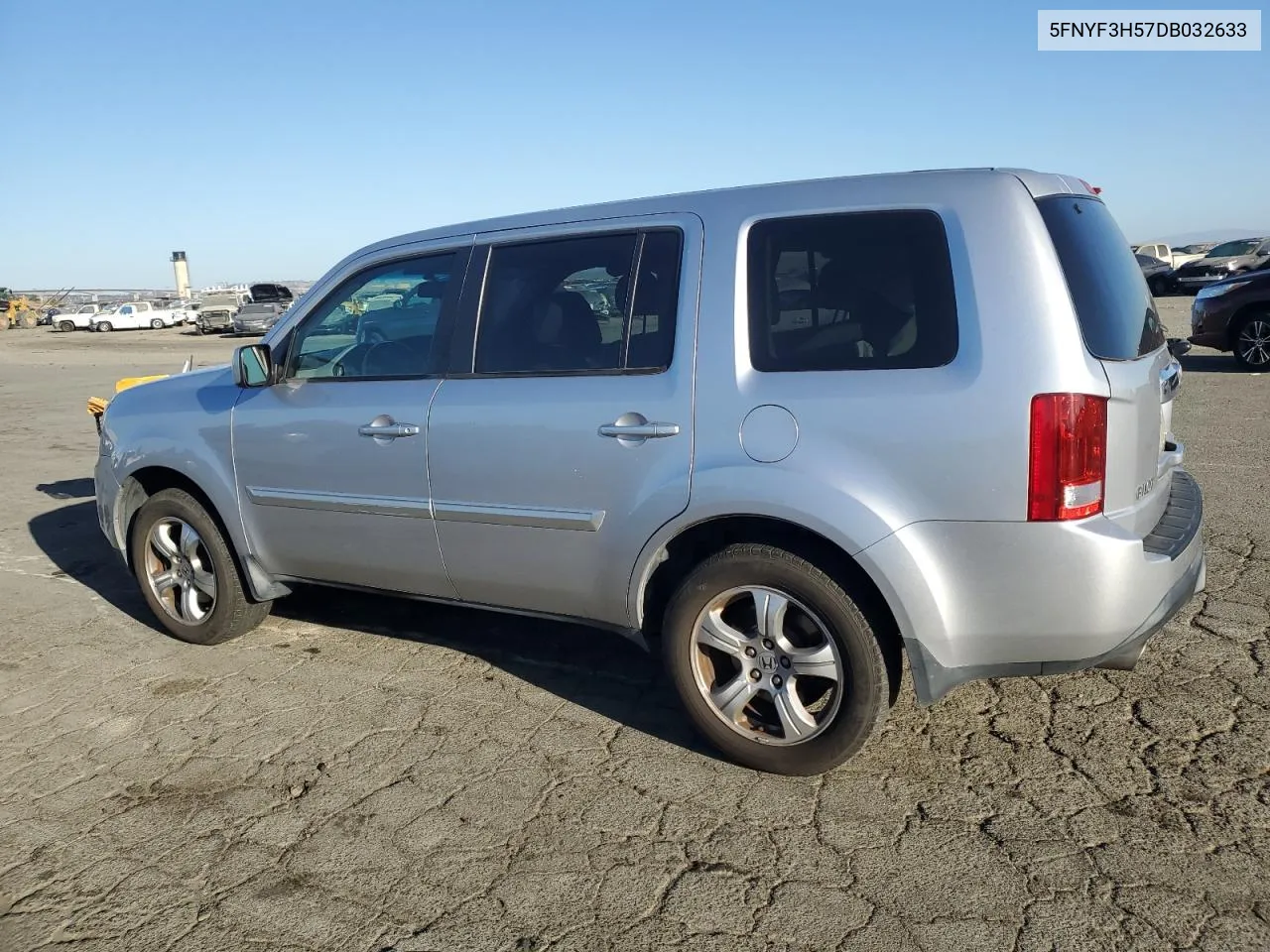 2013 Honda Pilot Exl VIN: 5FNYF3H57DB032633 Lot: 73424974