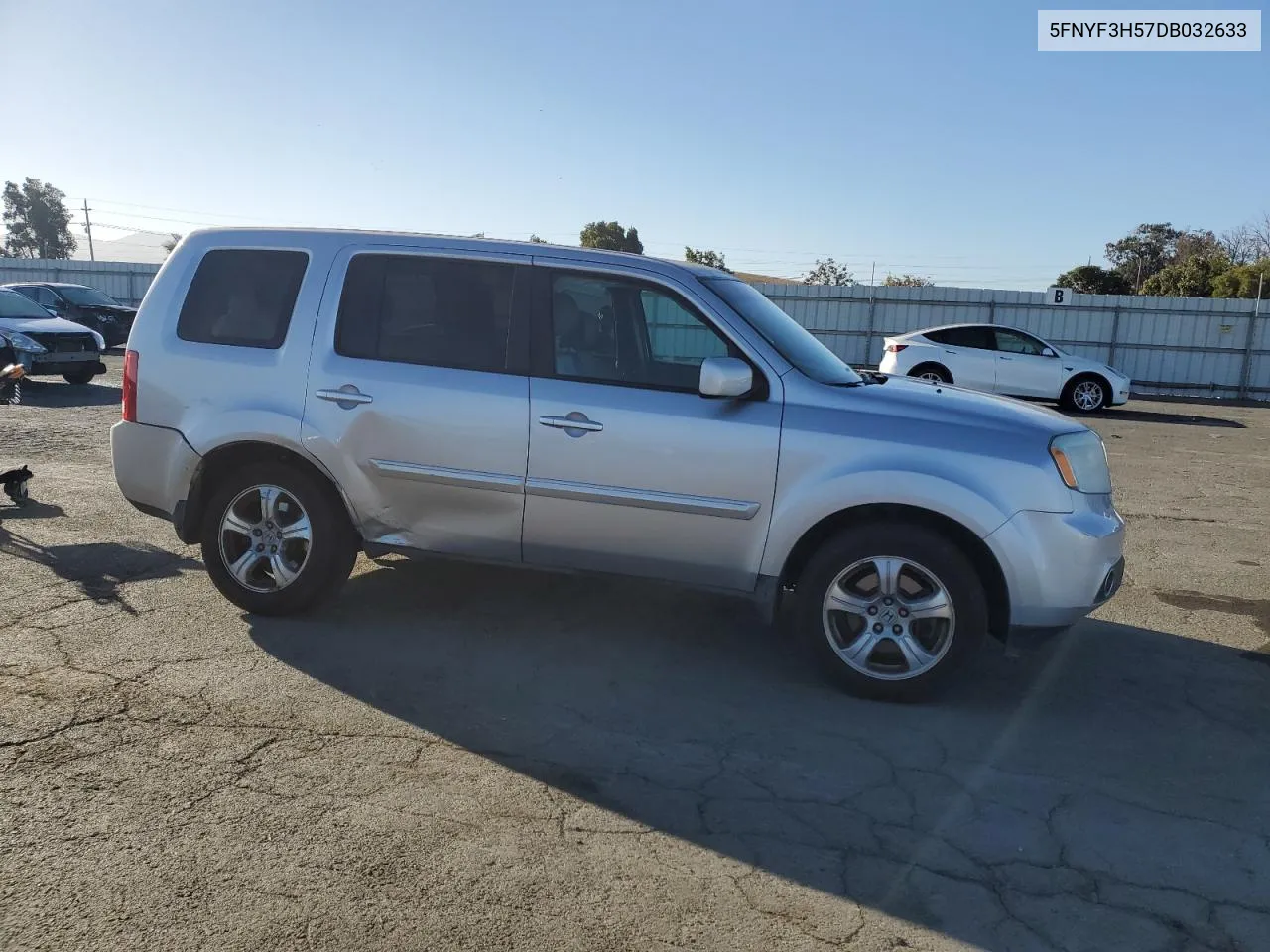 2013 Honda Pilot Exl VIN: 5FNYF3H57DB032633 Lot: 73424974