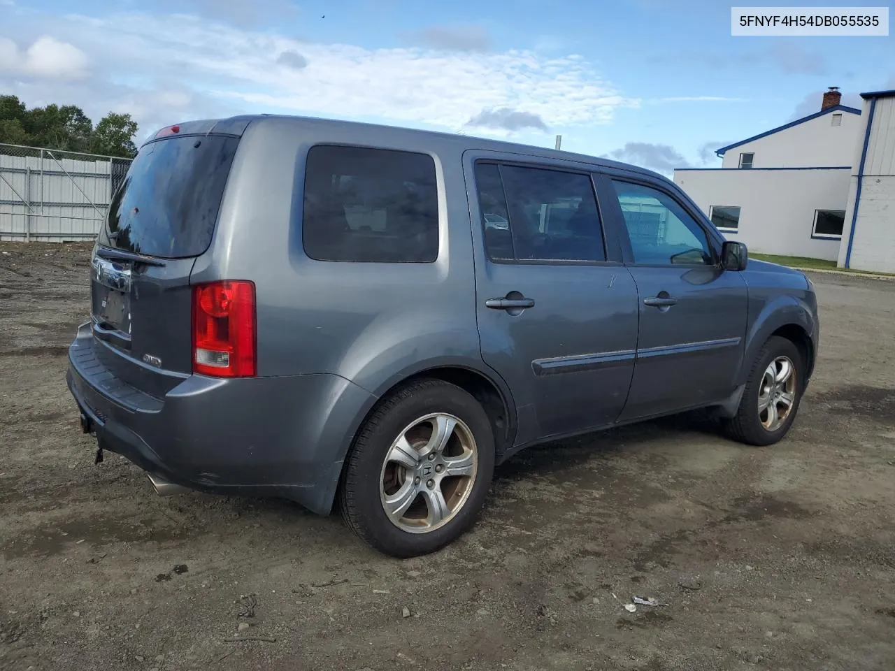 5FNYF4H54DB055535 2013 Honda Pilot Exl