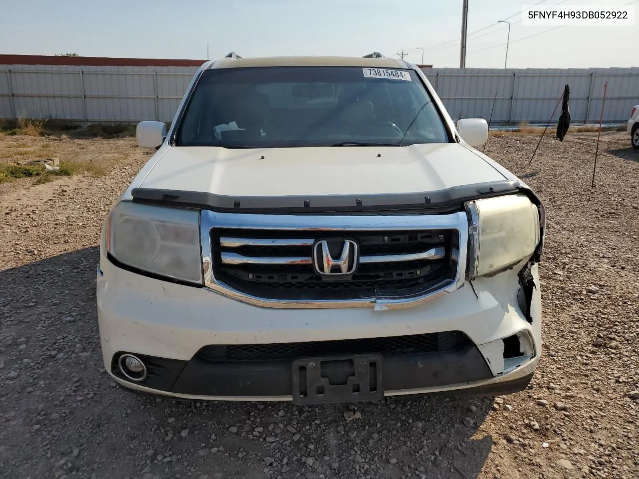 5FNYF4H93DB052922 2013 Honda Pilot Touring