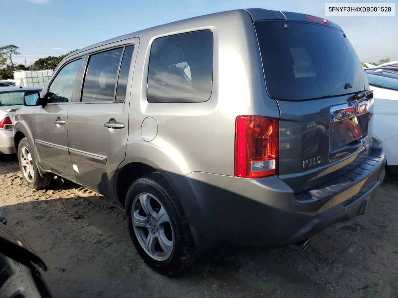 5FNYF3H4XDB001528 2013 Honda Pilot Ex