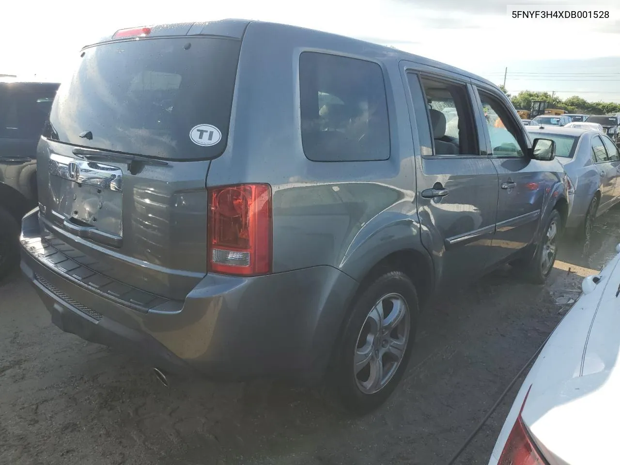 2013 Honda Pilot Ex VIN: 5FNYF3H4XDB001528 Lot: 73926544