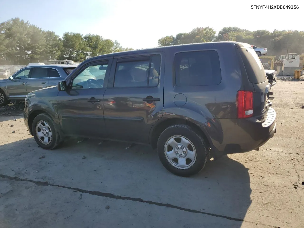 5FNYF4H2XDB049356 2013 Honda Pilot Lx