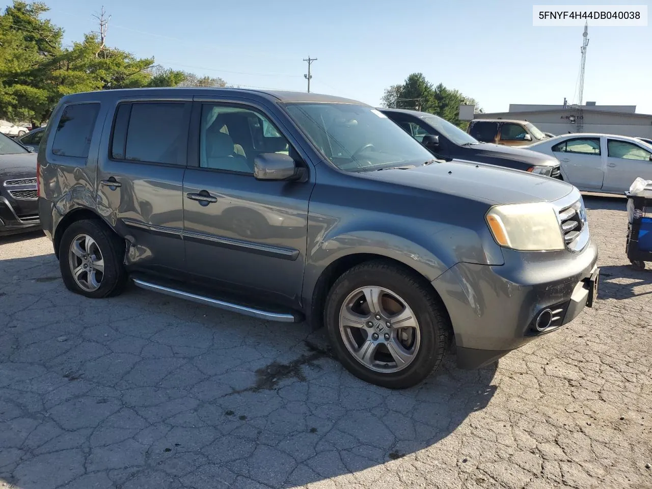 2013 Honda Pilot Ex VIN: 5FNYF4H44DB040038 Lot: 74067944