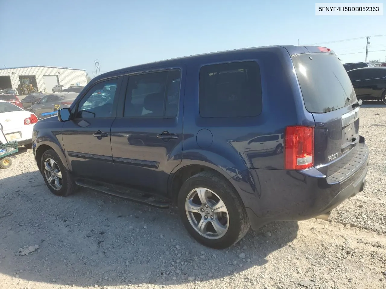 5FNYF4H58DB052363 2013 Honda Pilot Exl