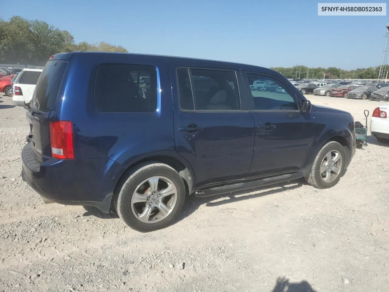 2013 Honda Pilot Exl VIN: 5FNYF4H58DB052363 Lot: 74097864