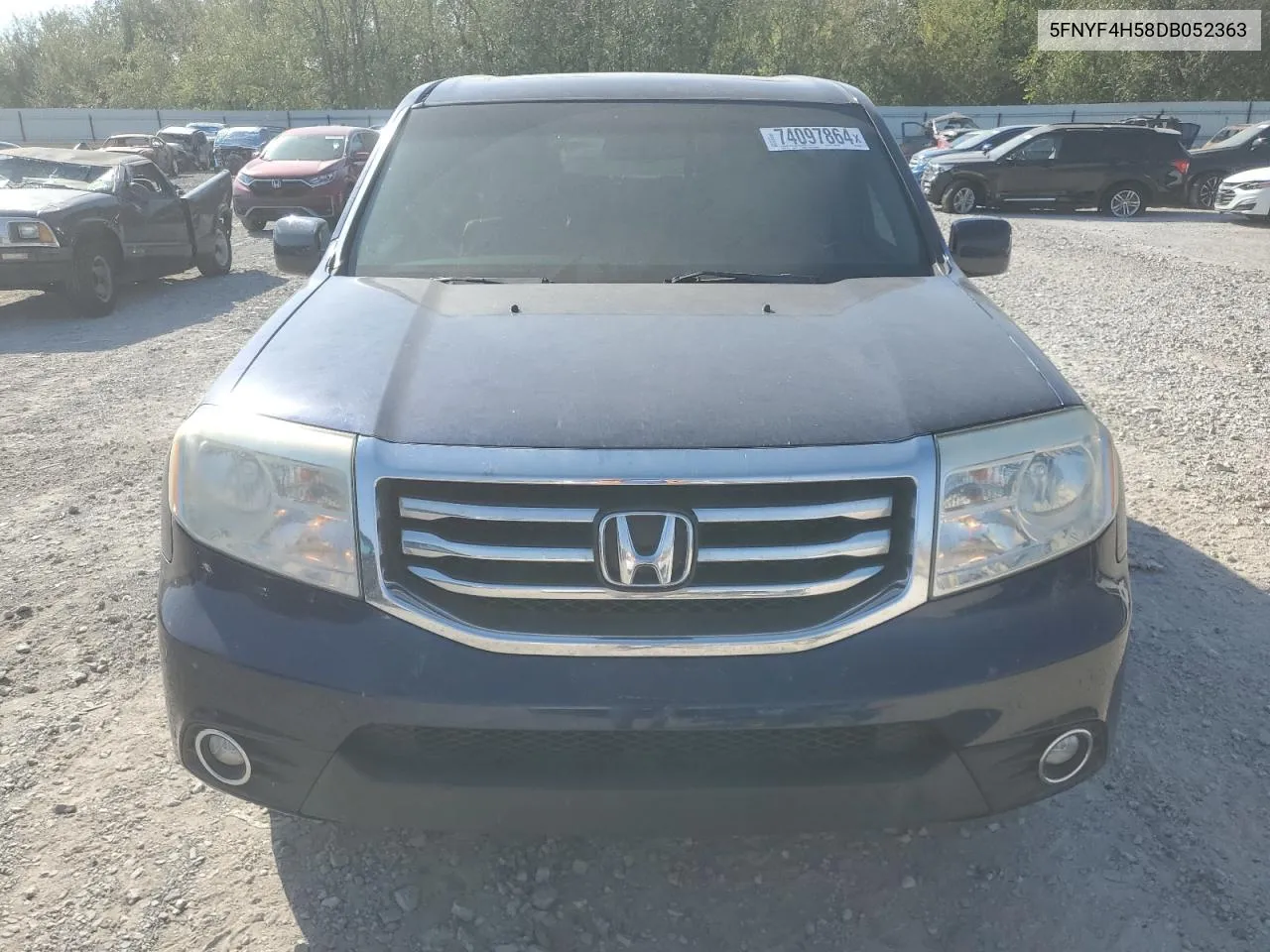 5FNYF4H58DB052363 2013 Honda Pilot Exl