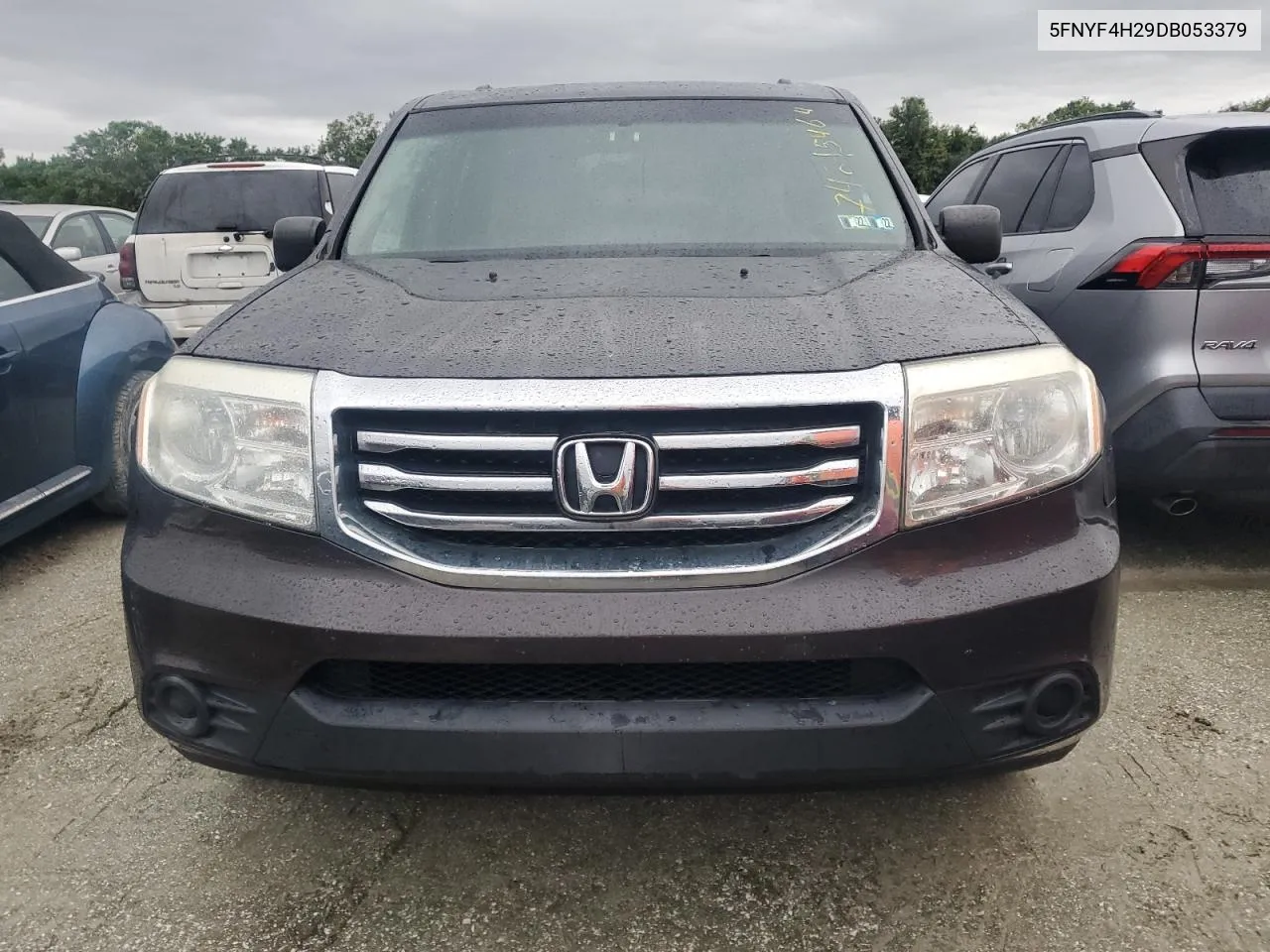 2013 Honda Pilot Lx VIN: 5FNYF4H29DB053379 Lot: 74215464