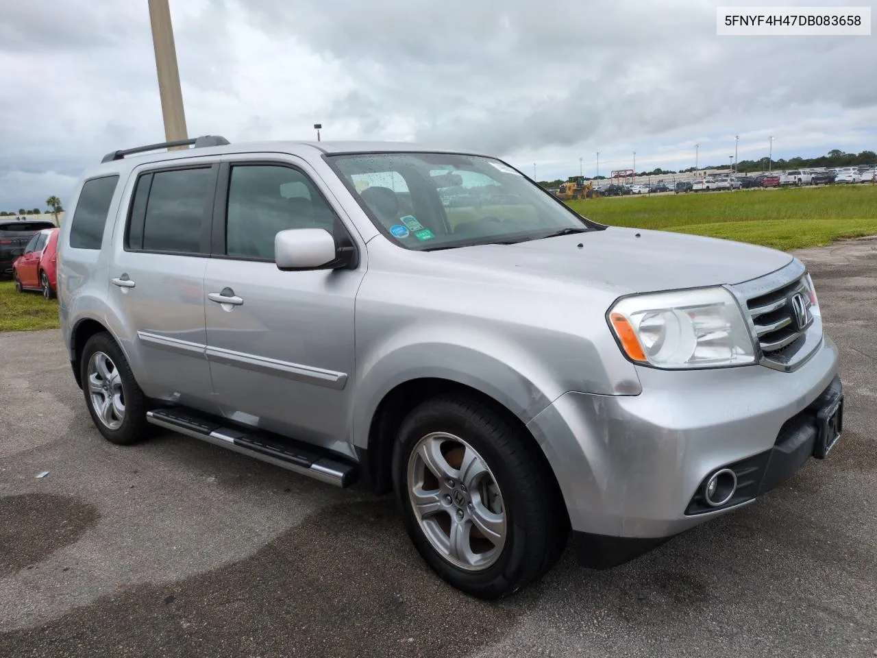 2013 Honda Pilot Ex VIN: 5FNYF4H47DB083658 Lot: 74666524