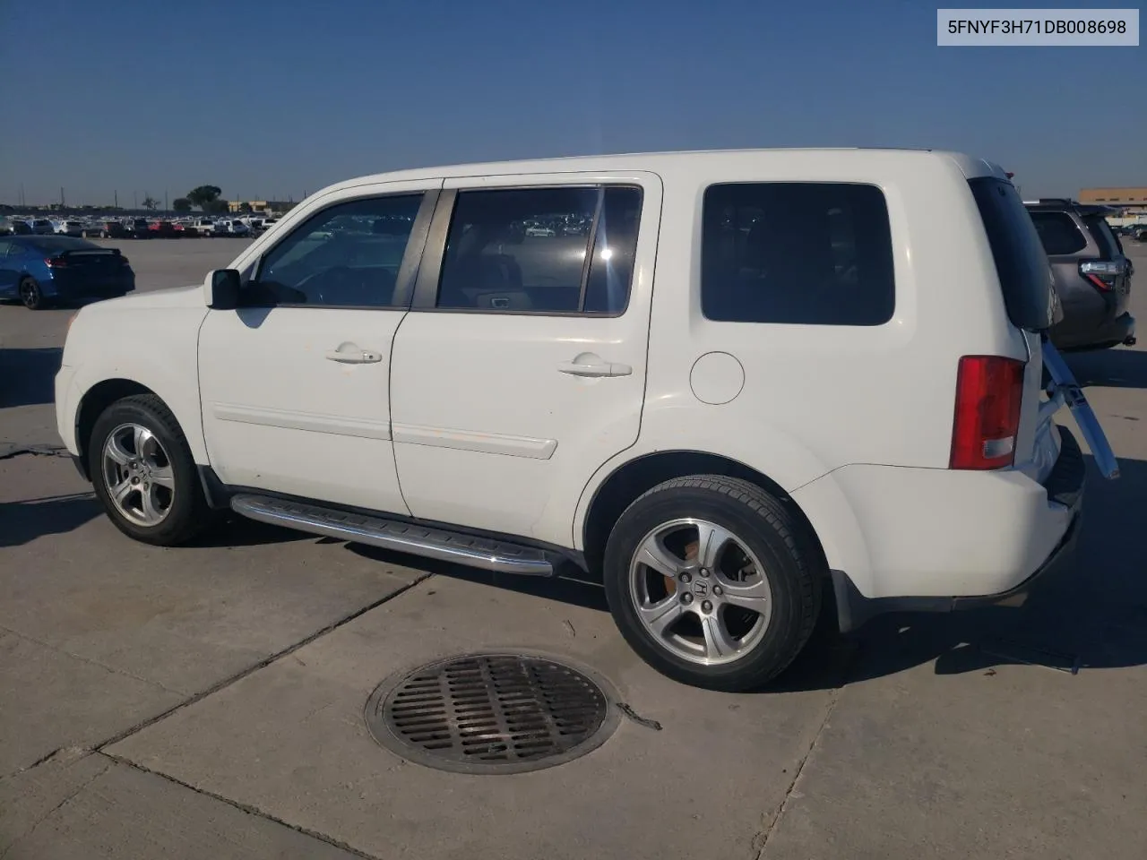 2013 Honda Pilot Exln VIN: 5FNYF3H71DB008698 Lot: 74687474